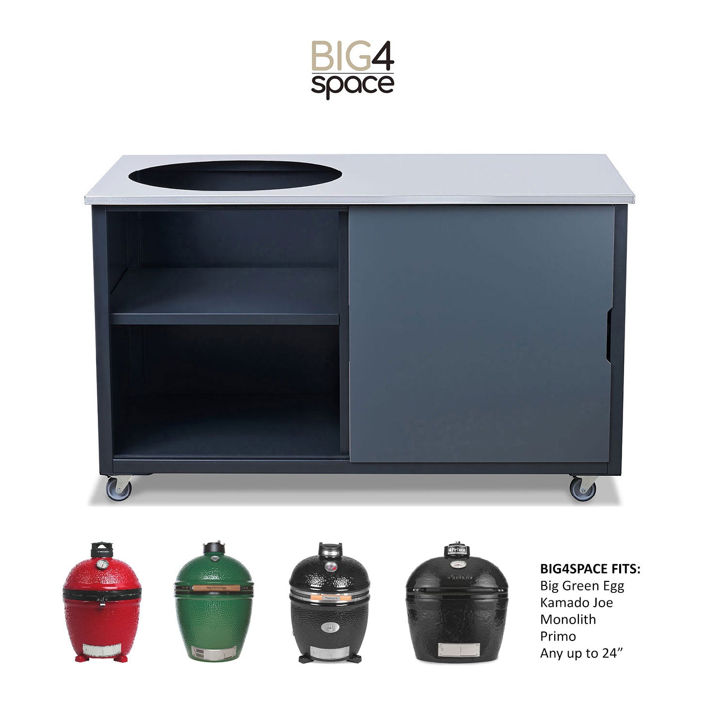 BIG4SPACE 150 carbon grey