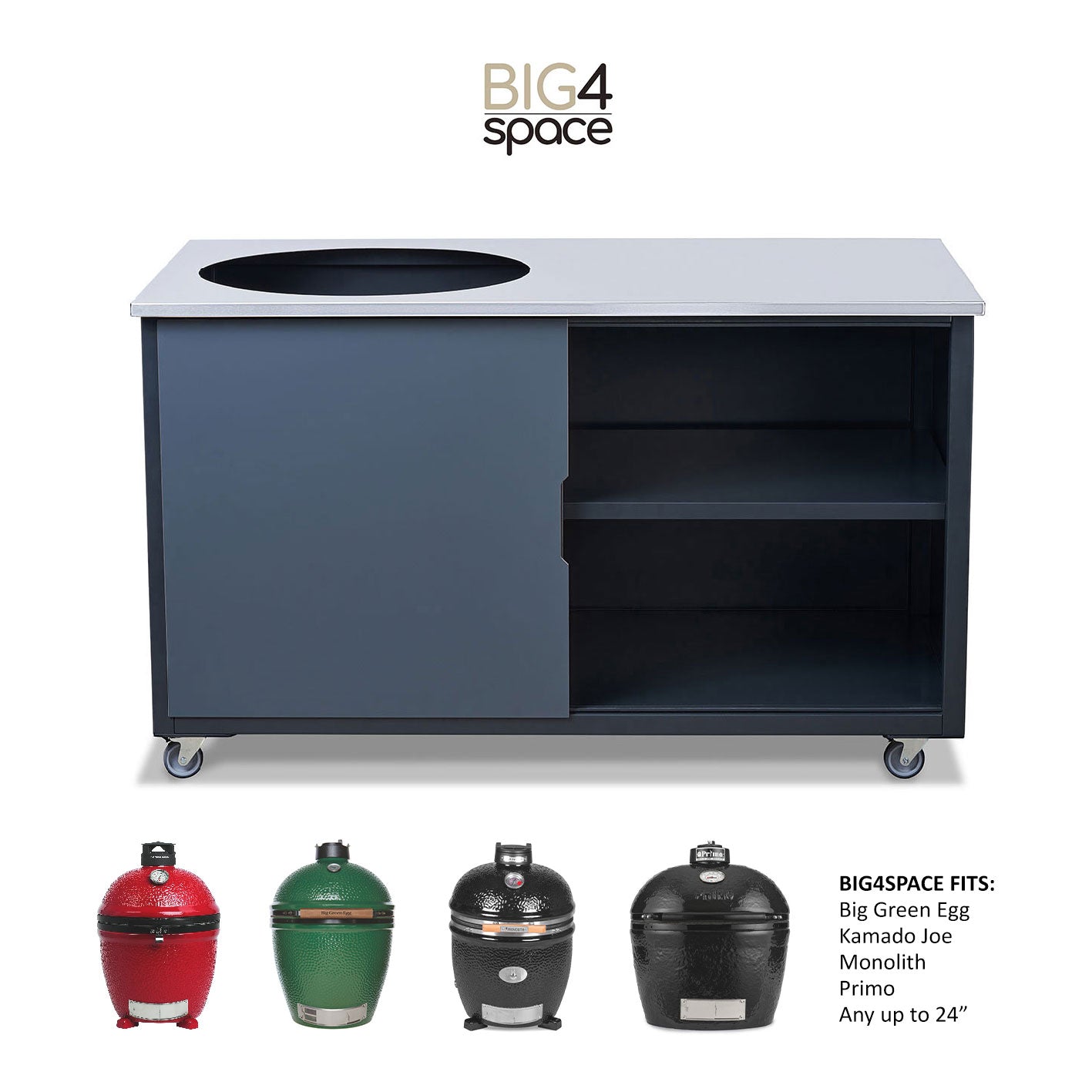 BIG4SPACE 150 carbon grey