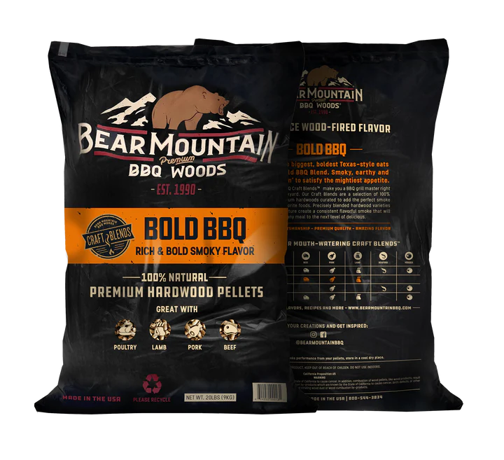 Bear Mountain BBQ Pellets Bold Blend 9kg