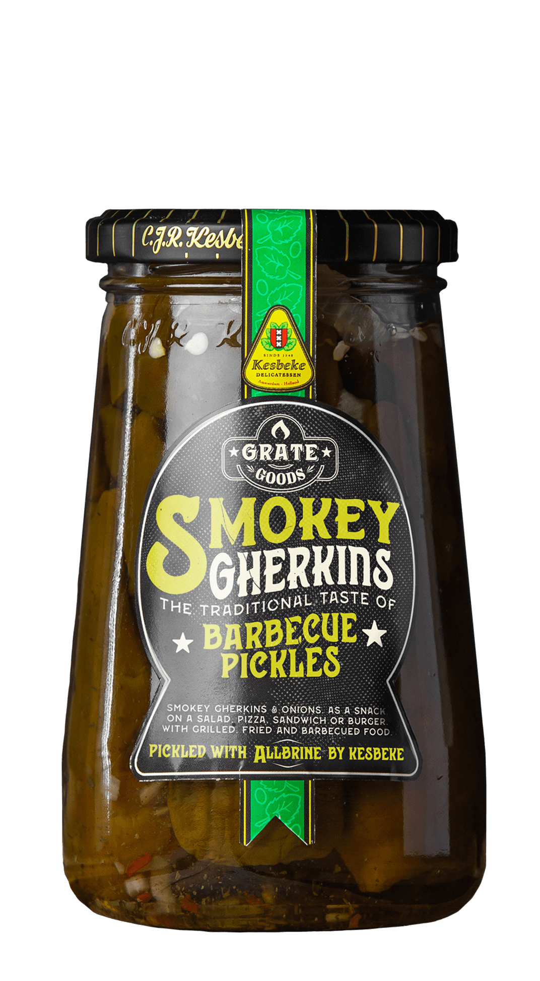 Grate Goods Smokey Gherkins Pickles