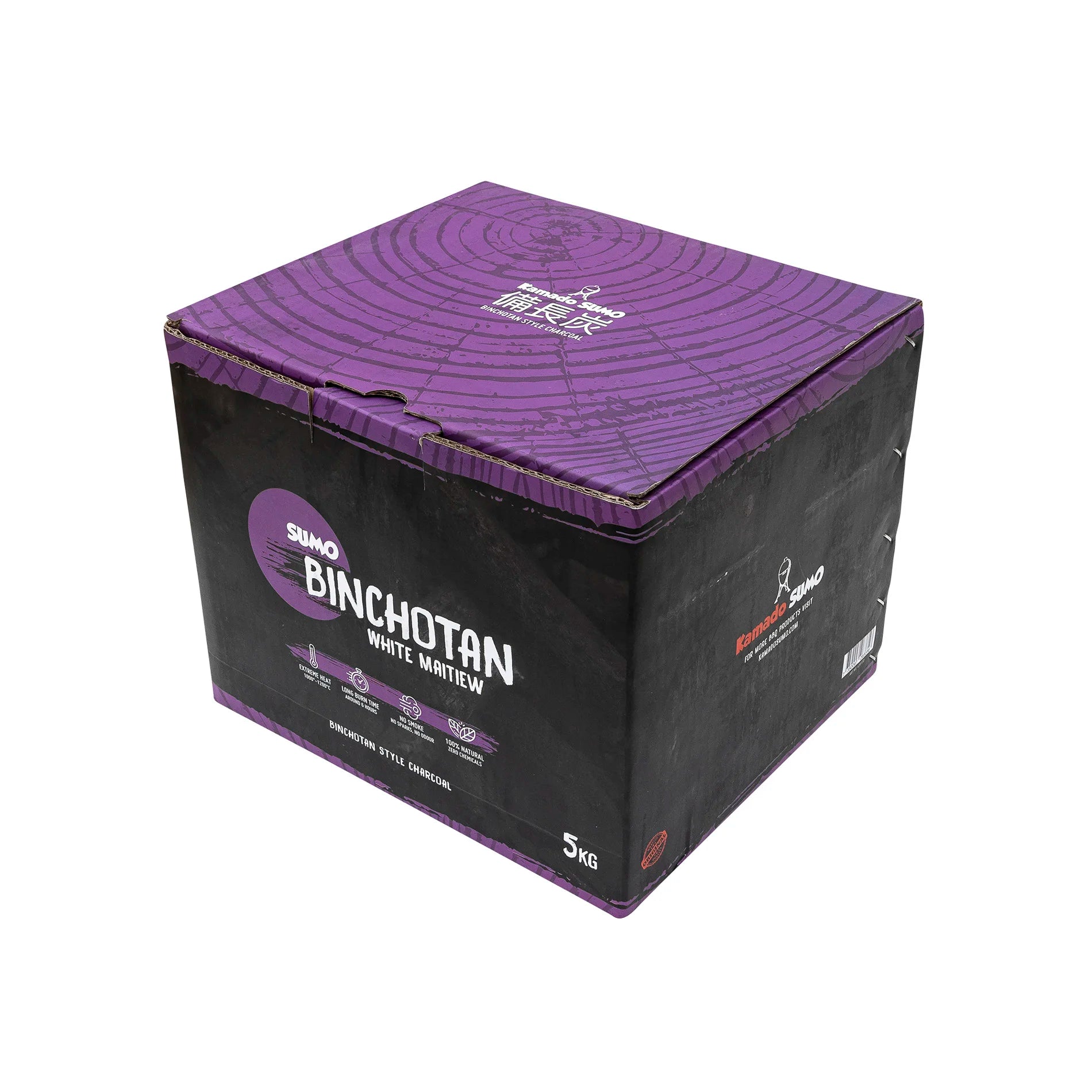 Kamado Sumo Binchotan White Maitiew 5 Kg