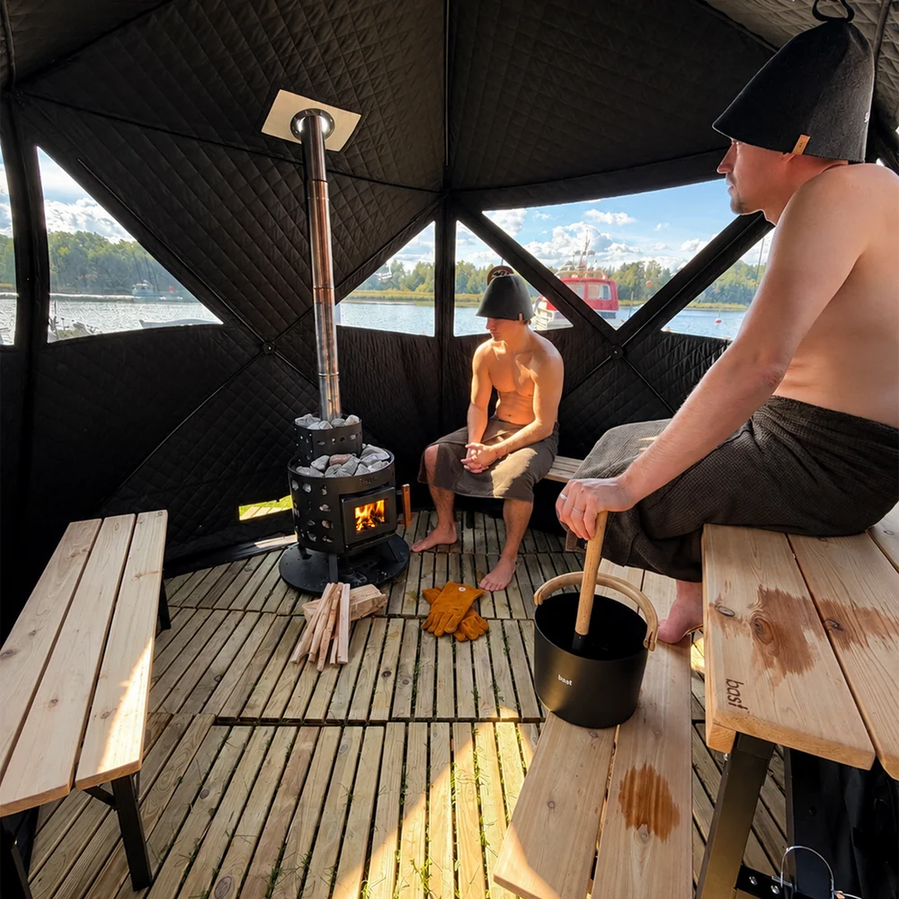 Bastutält Bast Sauna Björk Premium