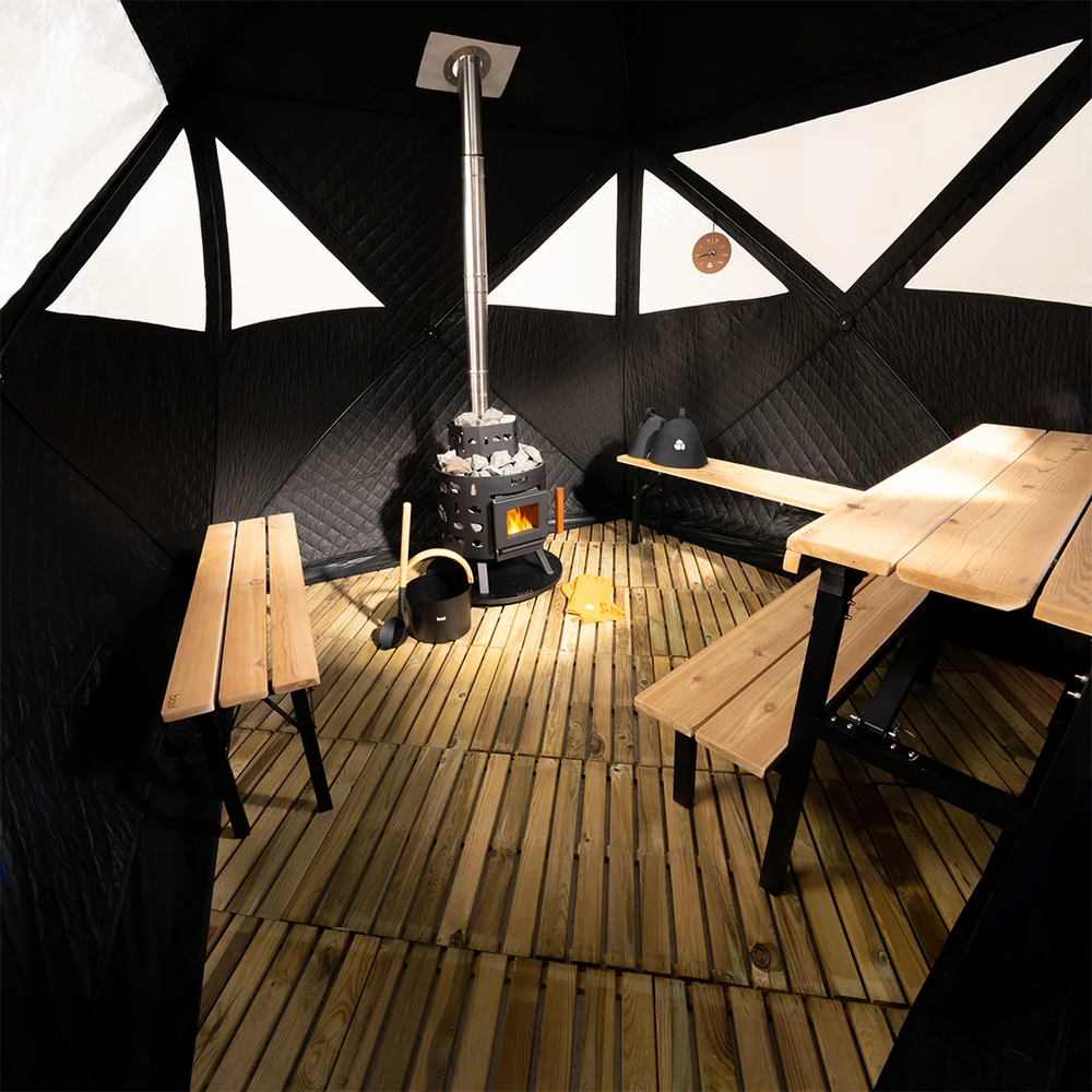 Bastutält Bast Sauna Björk Premium