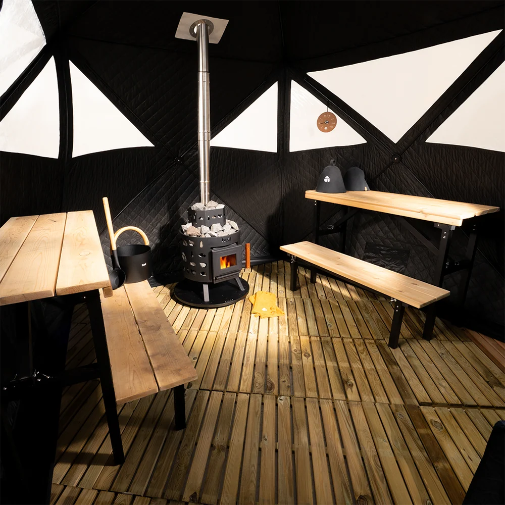 Bastutält Bast Sauna Björk Premium