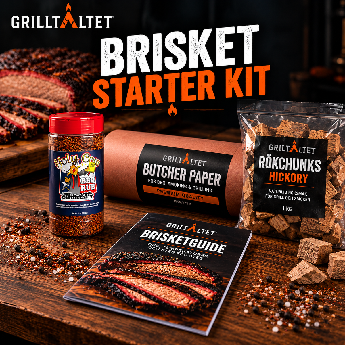 Brisket Starter Kit - Komplett Tillbehörspaket
