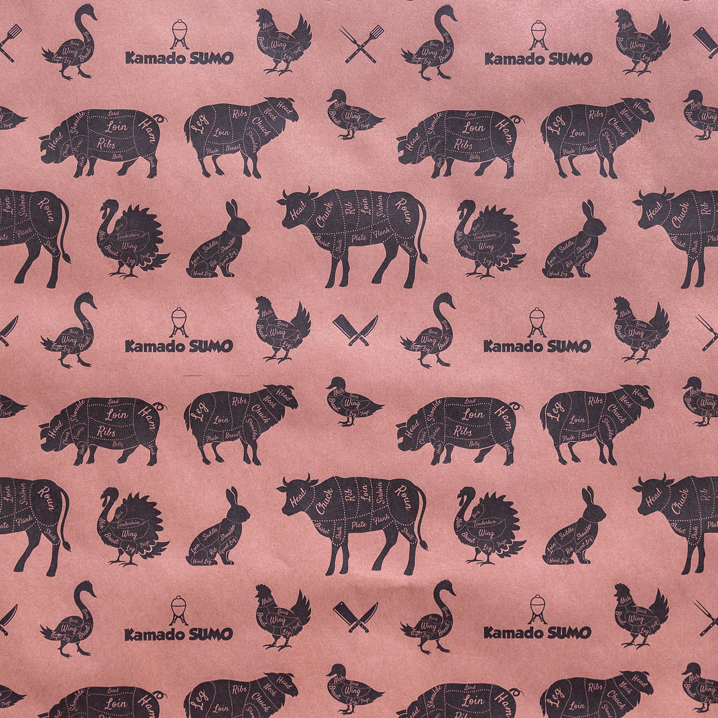 Kamado Sumo Slaktarpapper