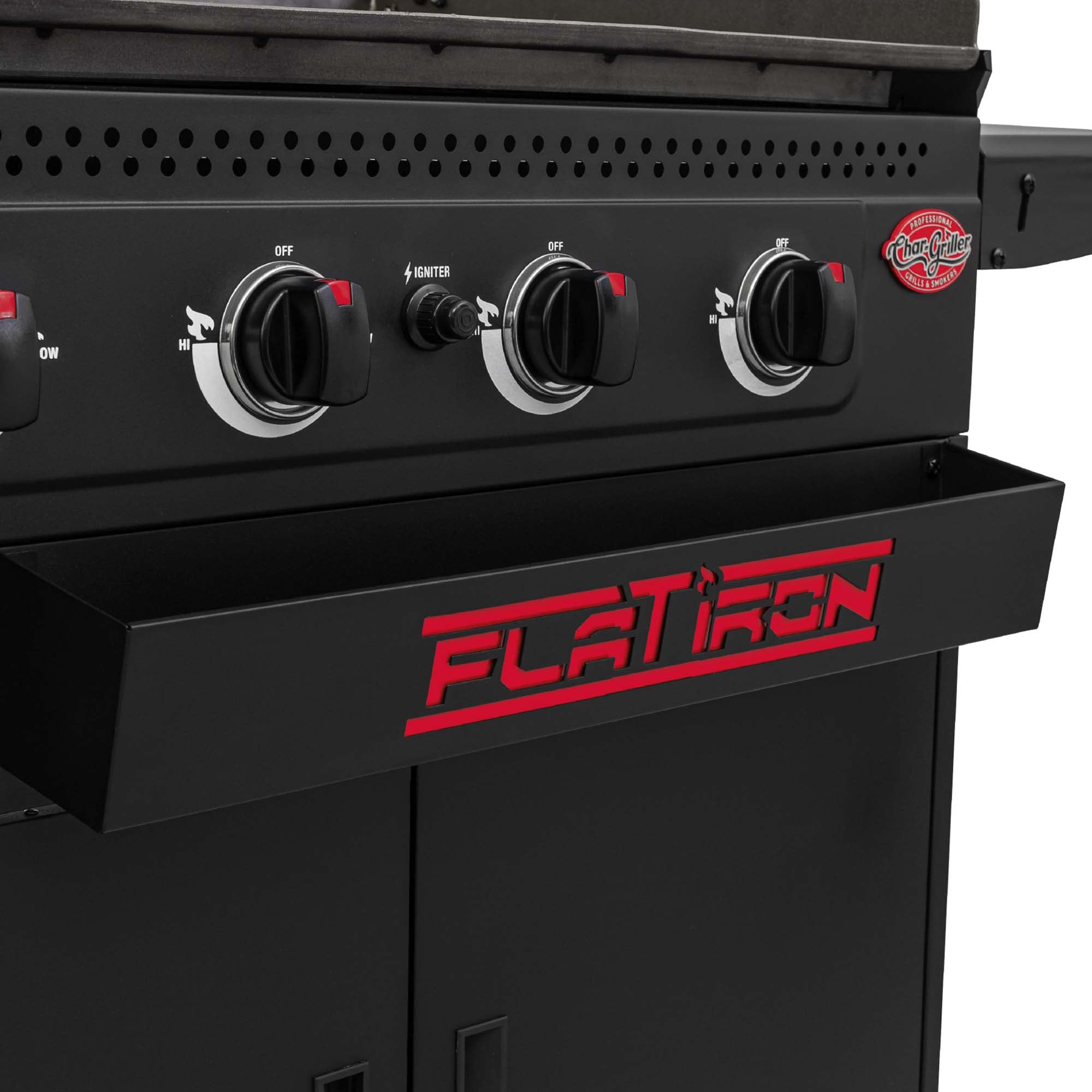 Char-Griller Flat Iron Premium Gas Griddle