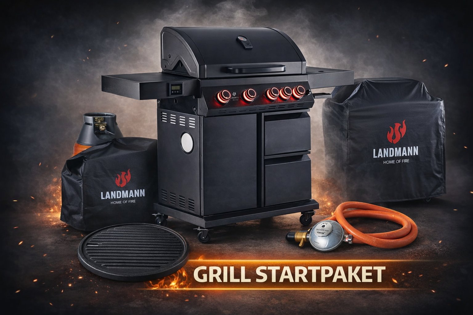 Landmann Cool Black 4.1 Maxx Startpaket Airfryer På Köpet