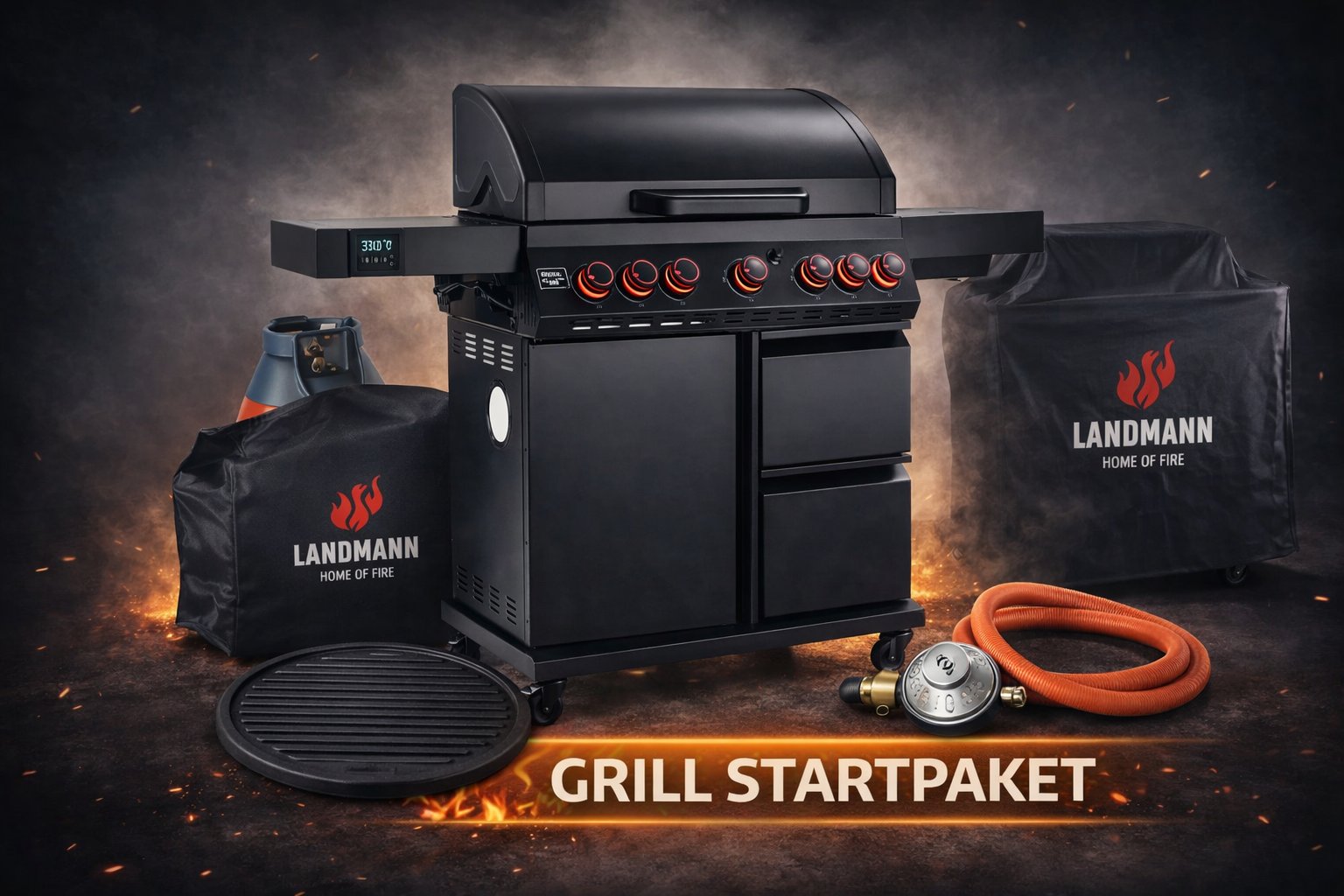 Landmann Cool Black 5.2 Maxx Startpaket Airfryer På Köpet