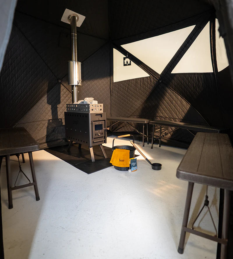 Bastutält Bast Sauna Björk Premium