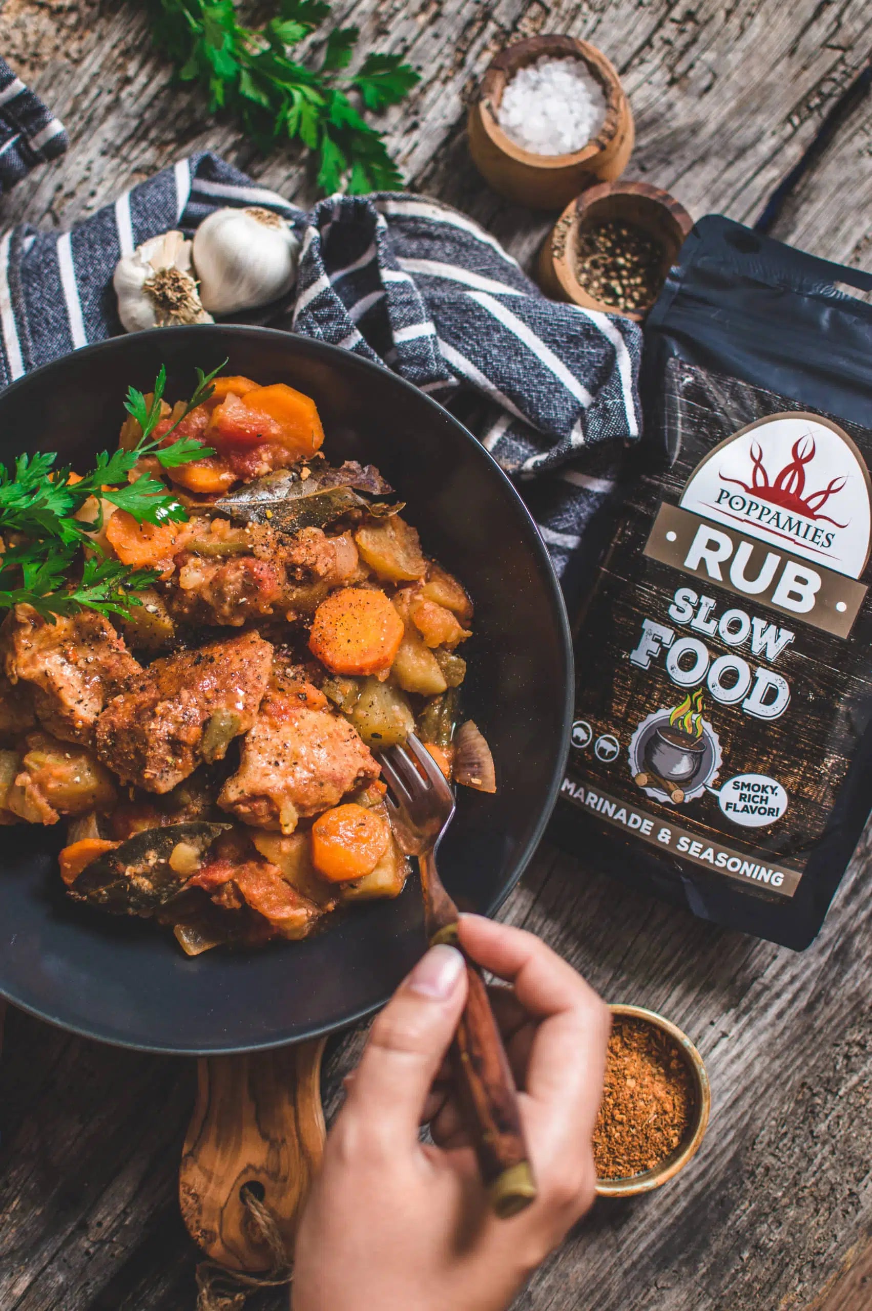 Poppamies Slow Food Rub