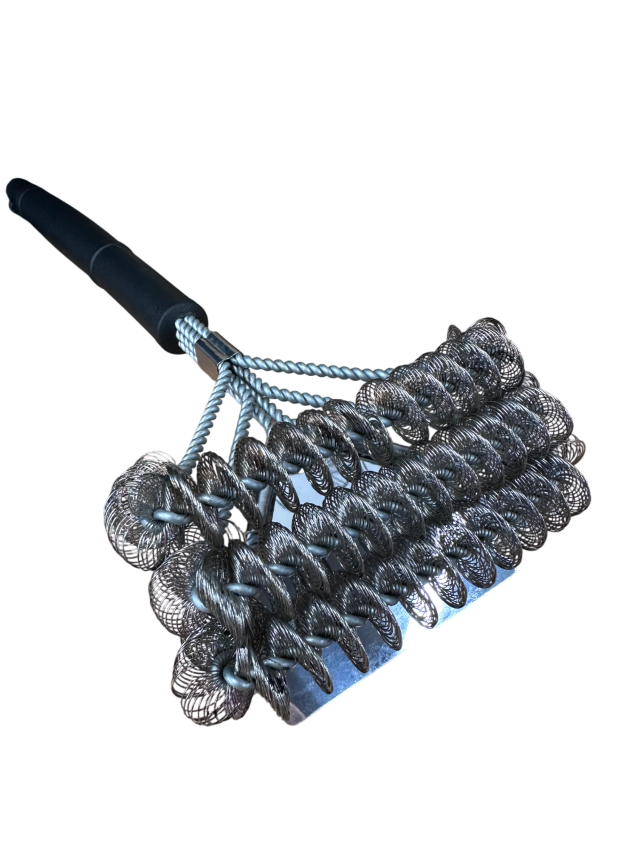 Grillborste utan borst - spiralfjäder