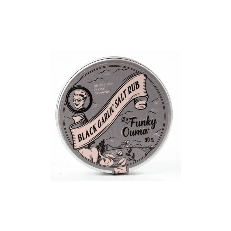 Funky Ouma Black Garlic Salt Reseförpackning 90g