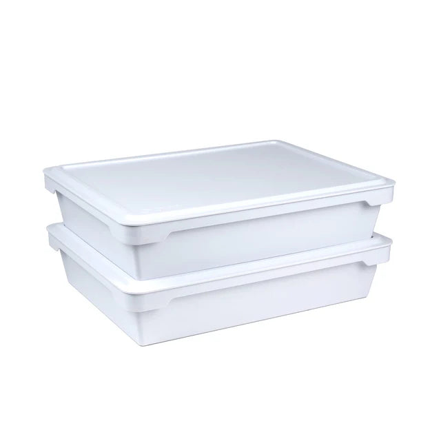Ooni Pizzadeglådor 2-pack - Jäslådor med lock för pizzadeg