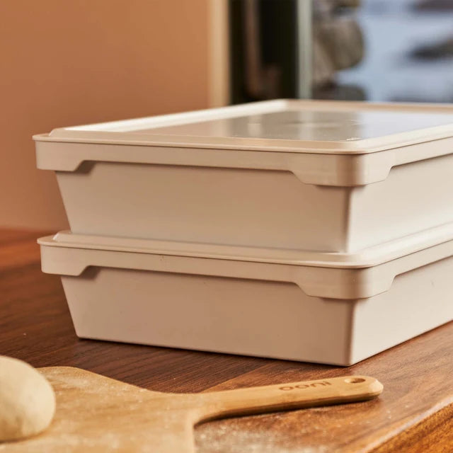 Ooni Pizzadeglådor 2-pack - Jäslådor med lock för pizzadeg