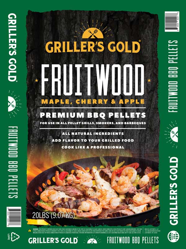 Pellets - Grillers Gold Fruitwood