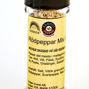 Rödpeppar Mix Och Rub Liten