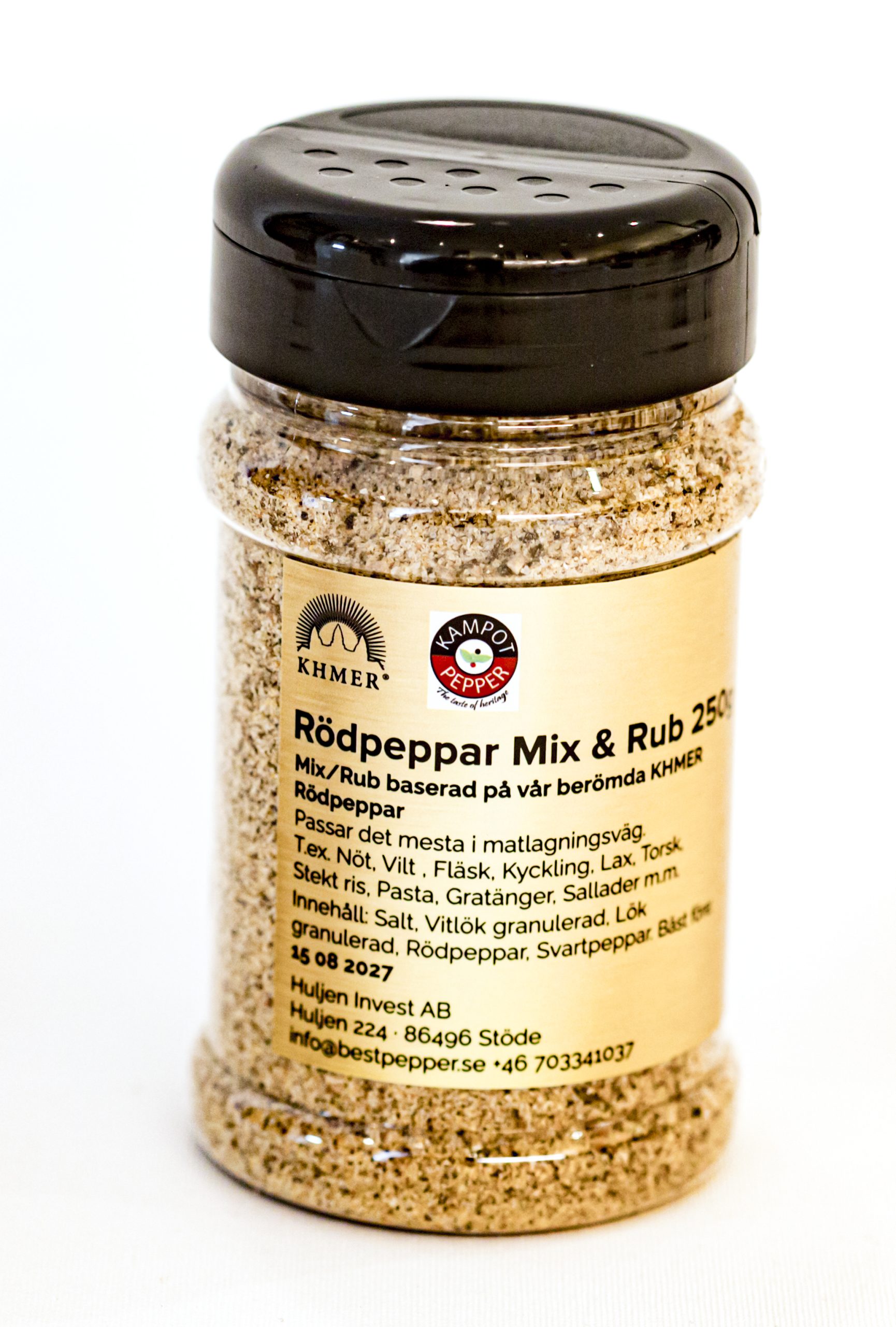 Rödpeppar Mix Och Rub