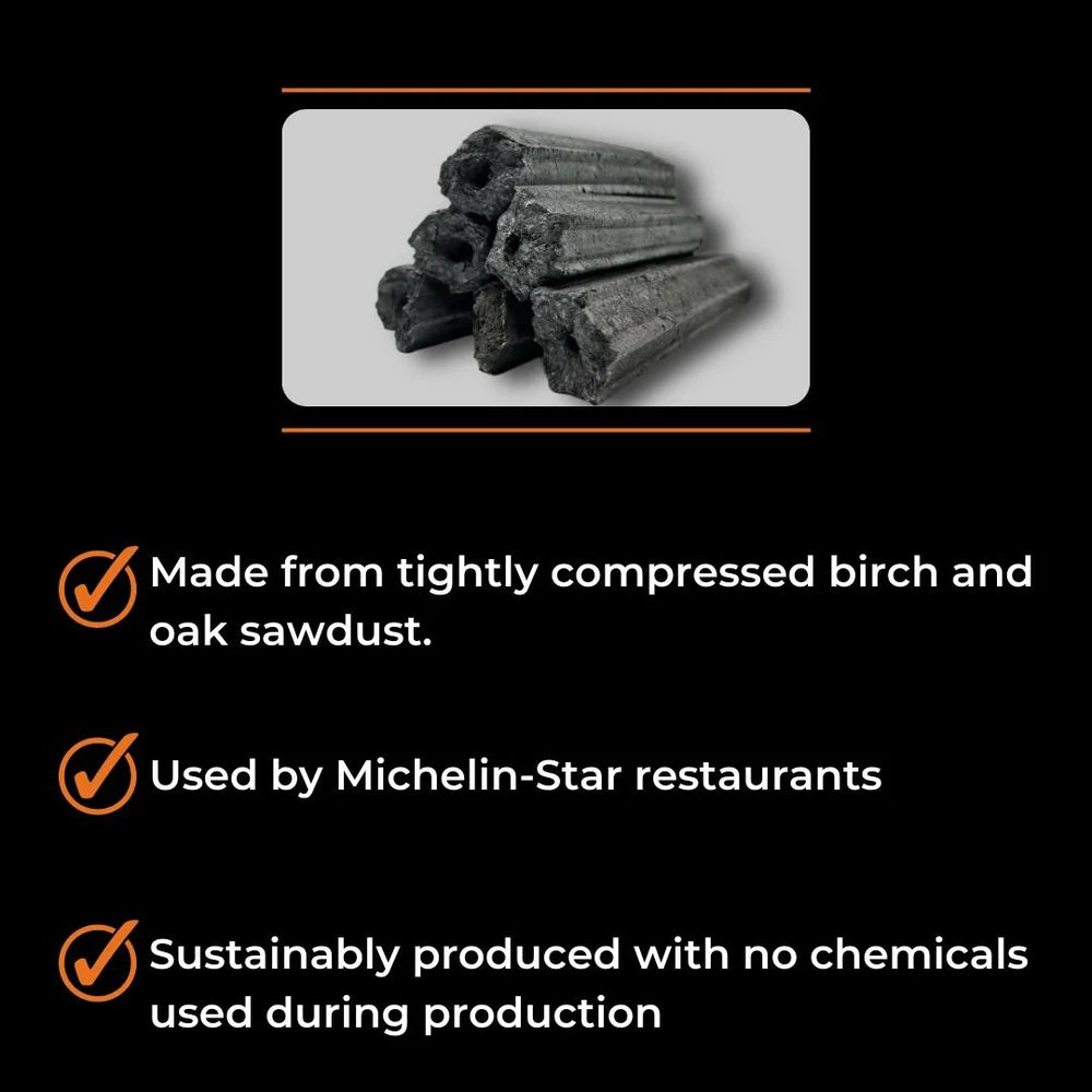 Briketter Hexagon Globaltic