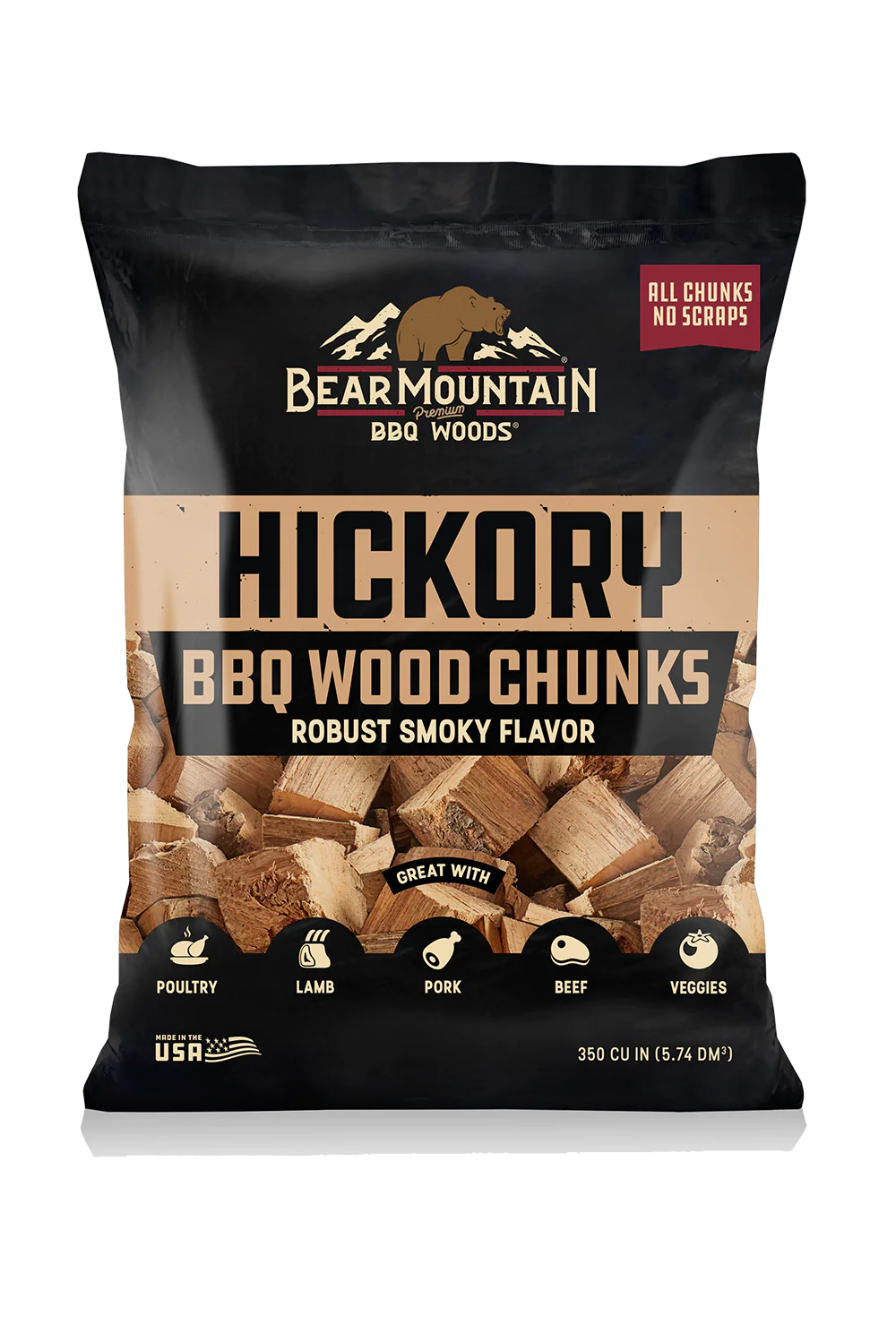 Bear Mountain Hickory Chunks