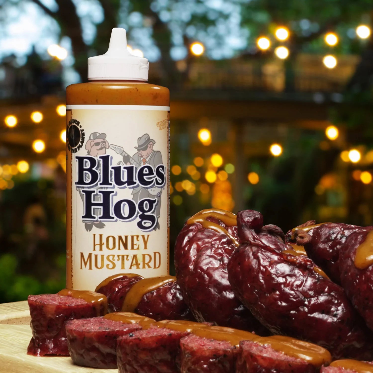 Blues Hogs Honey Mustard  Sauce Squeeze Bottle