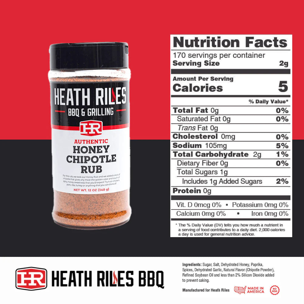 Heath Riles Honey Chipotle Rub
