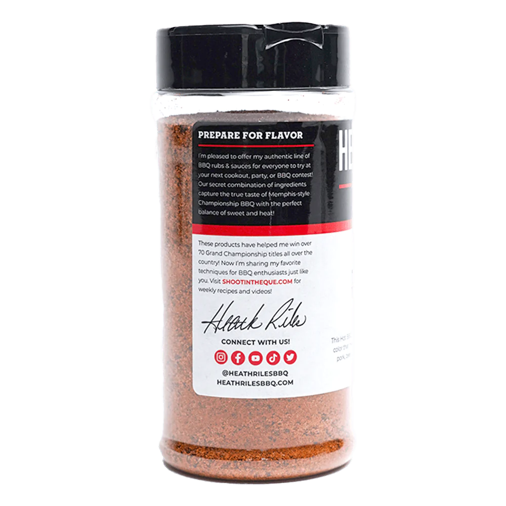 Heath Riles Hot BBQ Rub