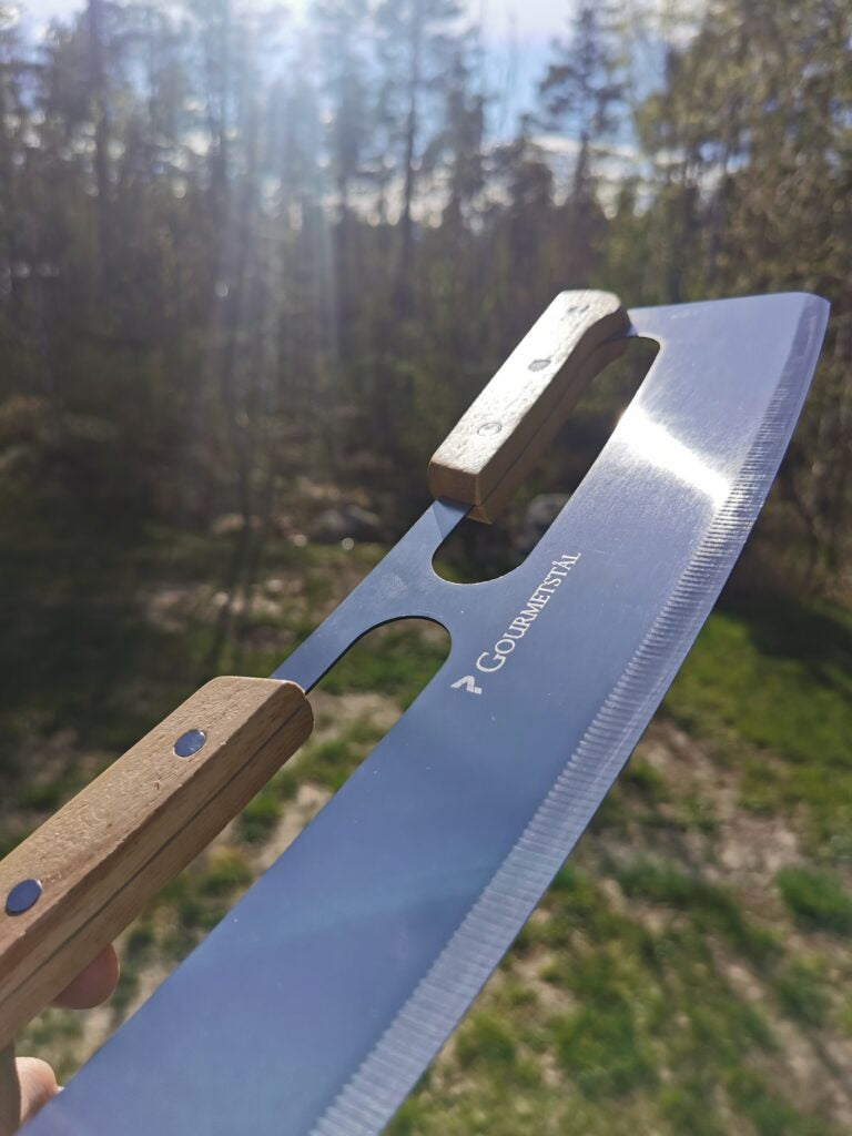 Gourmetstål Pizzaskärare Rostfri Vagga