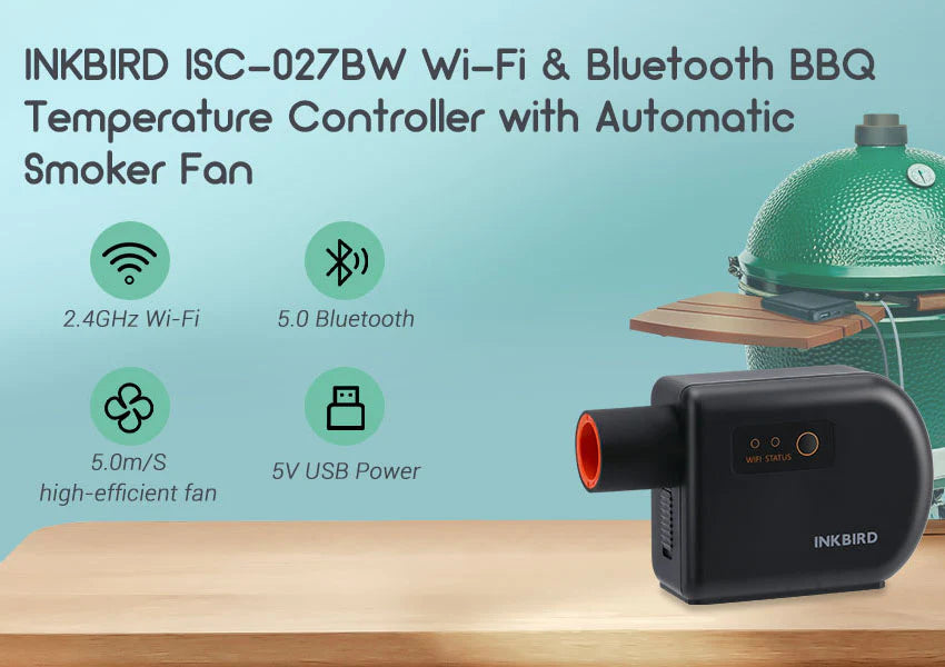 Inkbird Fläktstyrning Kamadogrill