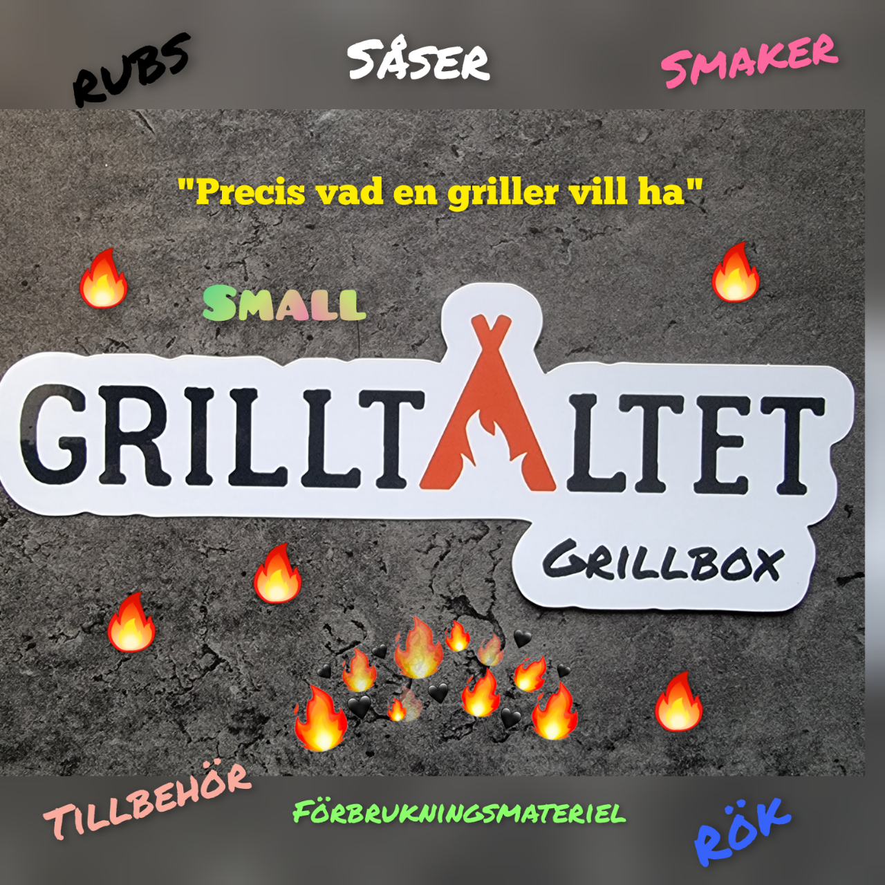 Grillbox Presentbox storlek S