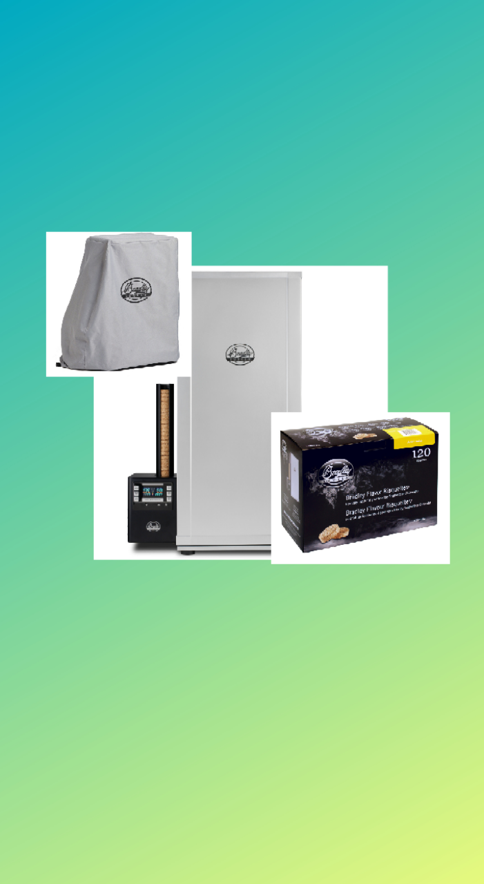 Bradley Smoker 6-Galler Lilla Rökpaketet