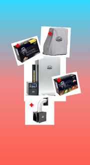 Bradley Smoker 4-Galler Stora Rökpaketet