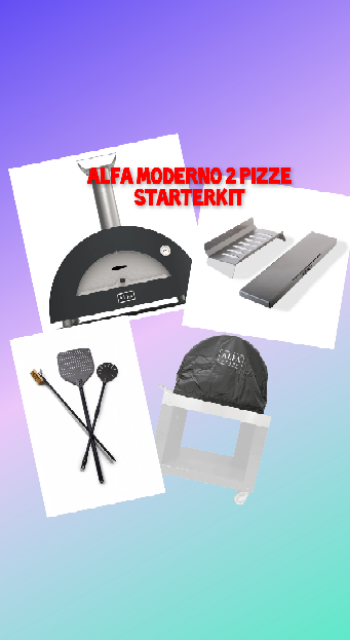 Alfa Moderno 2 Pizze Hybrid Startpaket