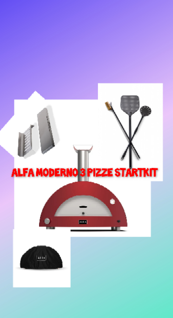 Alfa Moderno 3 Pizze Hybrid Startpaket
