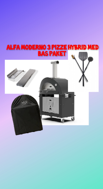 Alfa Moderno 3 Pizze Hybrid Med Bas Startpaket