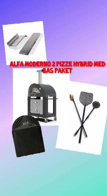 Alfa Moderno 2 Pizze Hybrid Med Bas Startpaket