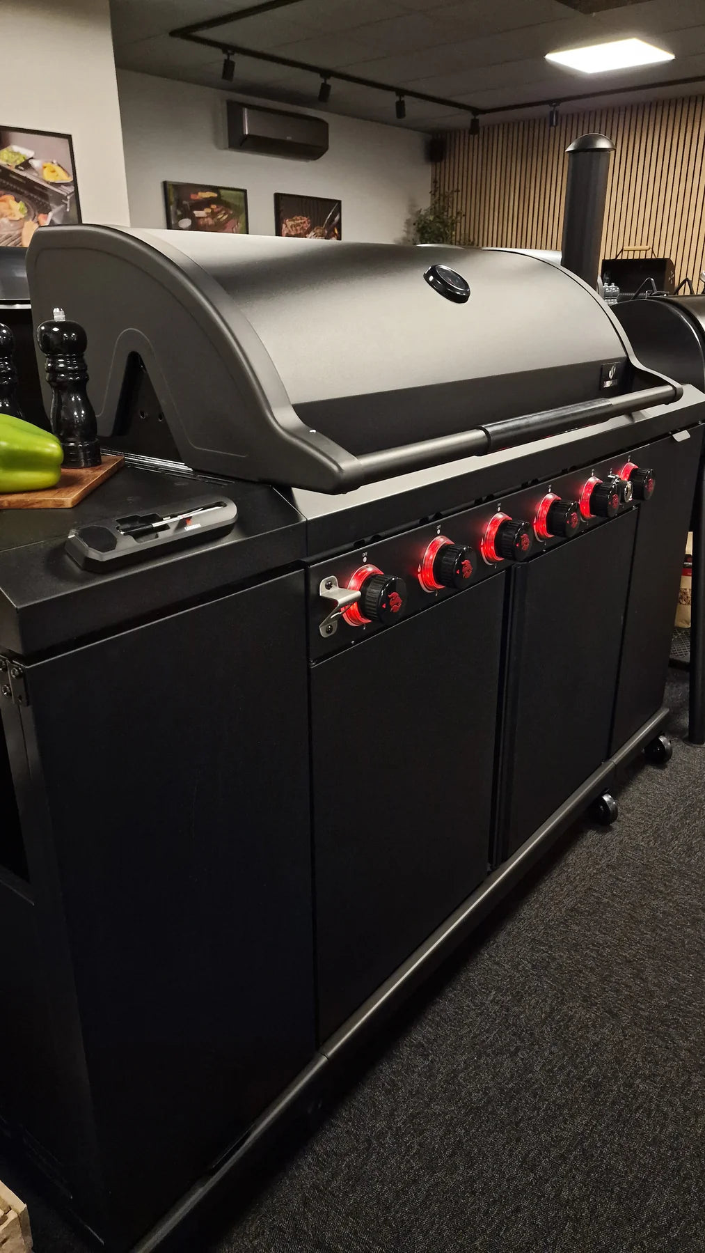 Landmann Outdoor Kitchen 6.1 MaxX Svart Airfryer På Köpet