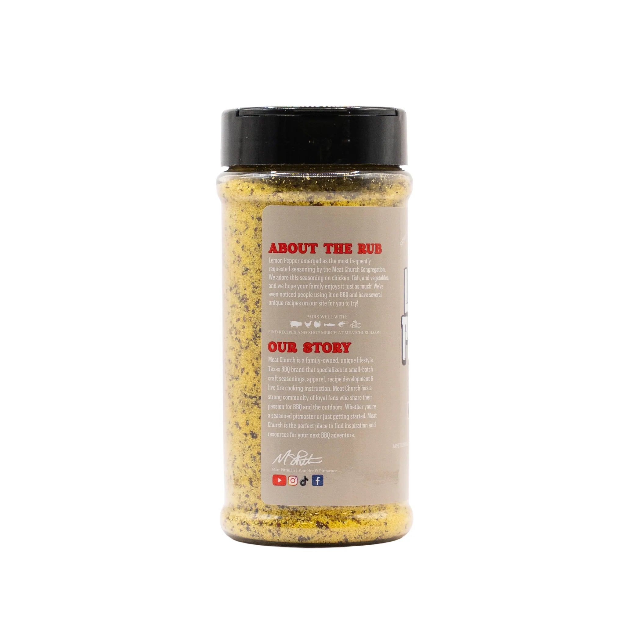 Meat Church Lemon Pepper Seasonong