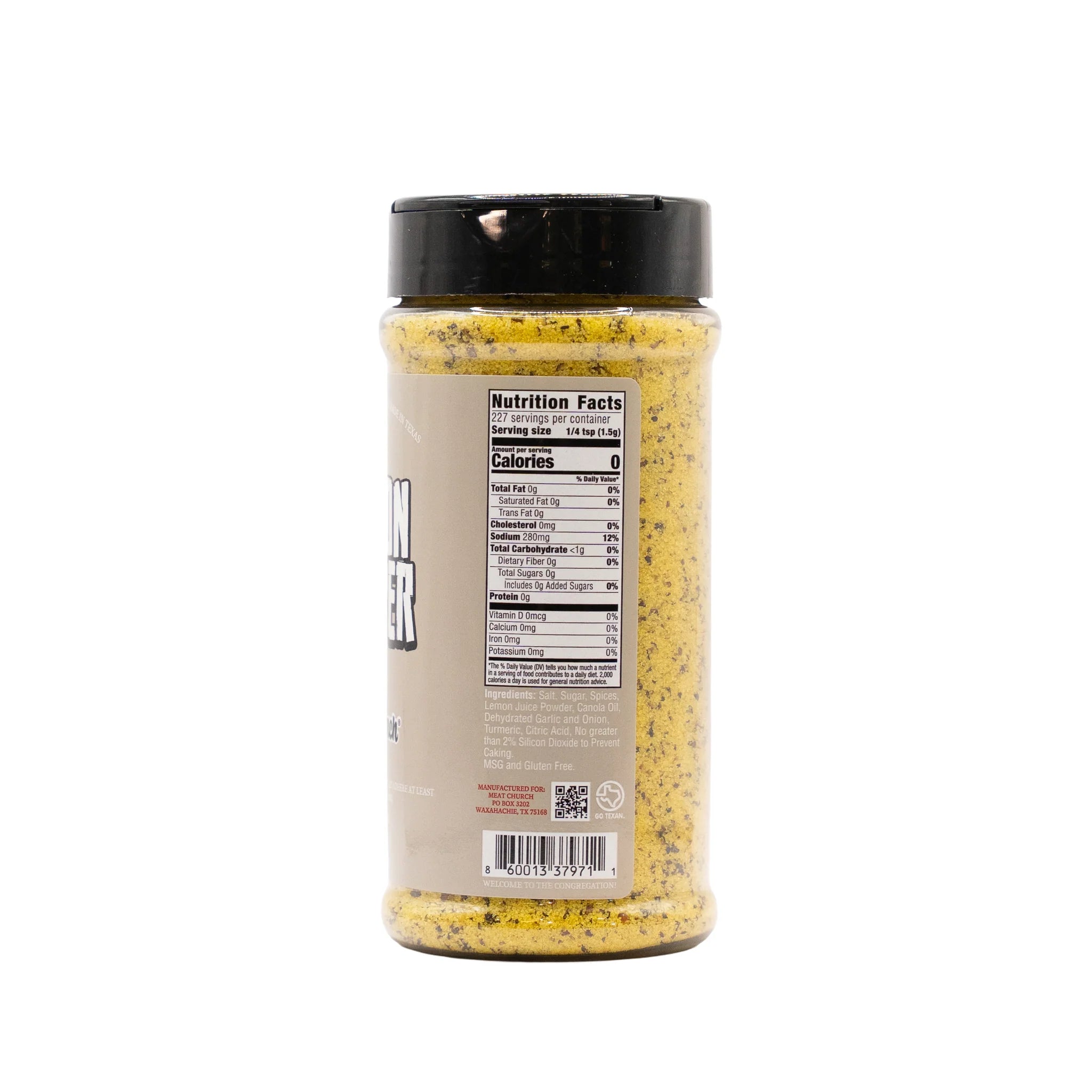 Meat Church Lemon Pepper Seasonong