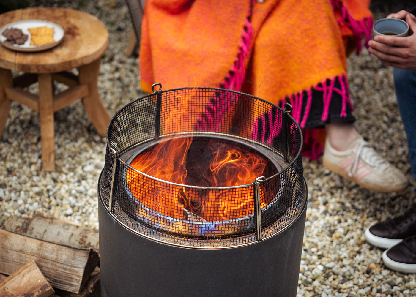 Napoleon Smokeless Fire Pit Medium Phantom