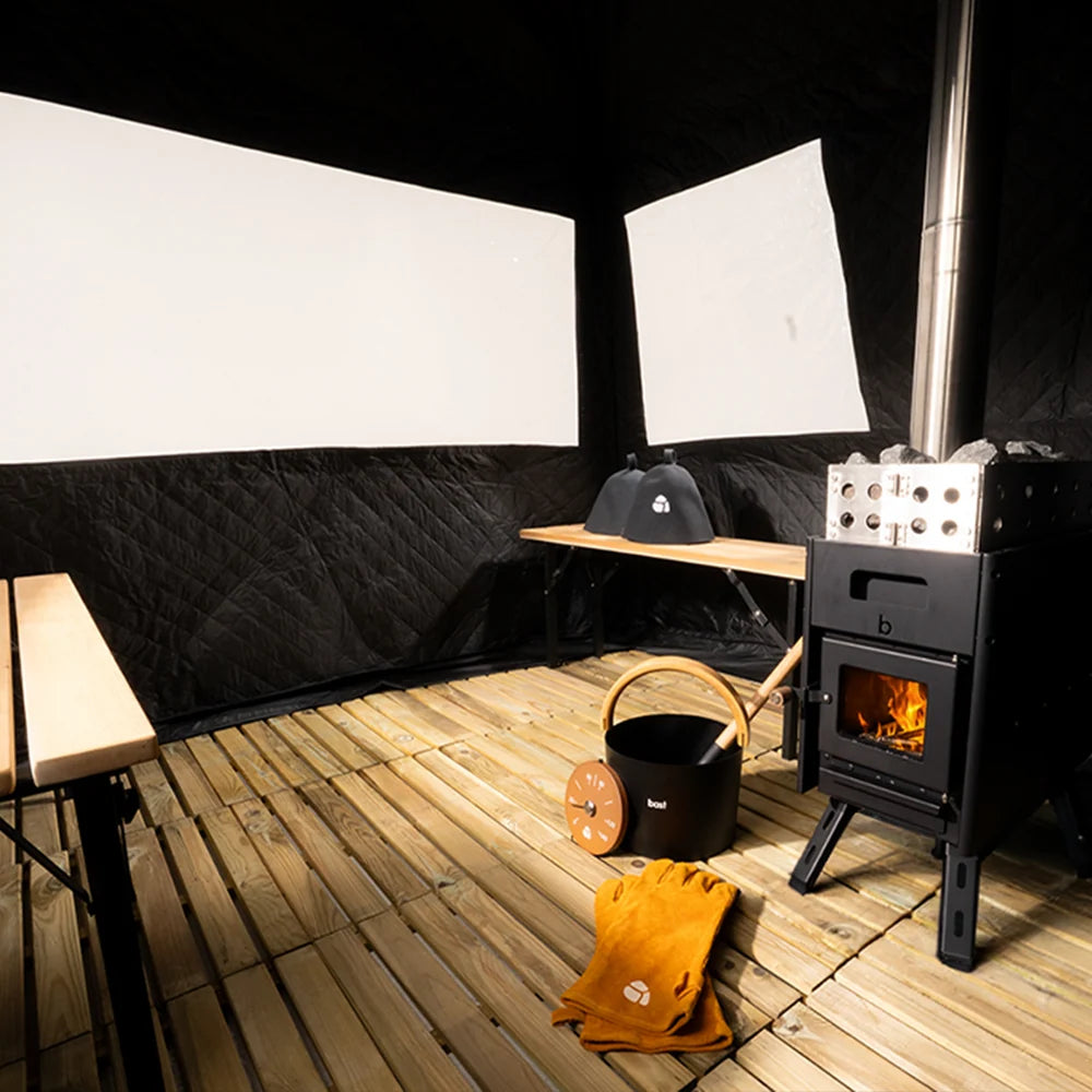 Bastutält Bast Sauna Löv Premium