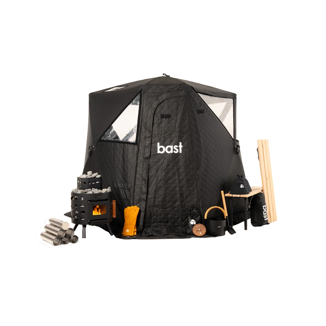 Bastutält Bast Sauna Näver Premium