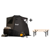 Bastutält Bast Sauna Näver Premium