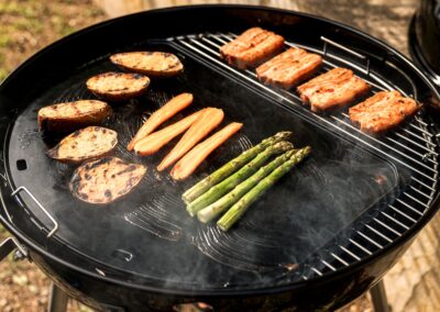 Napoleon Stekplatta Emaljerat Gjutjärn Till Kolgrill