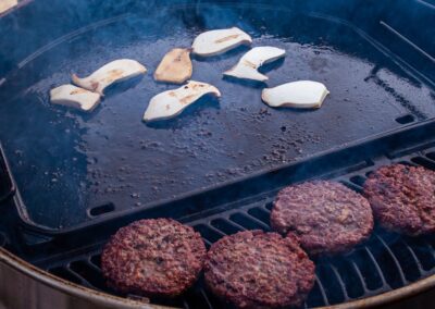 Napoleon Stekplatta Emaljerat Gjutjärn Till Kolgrill