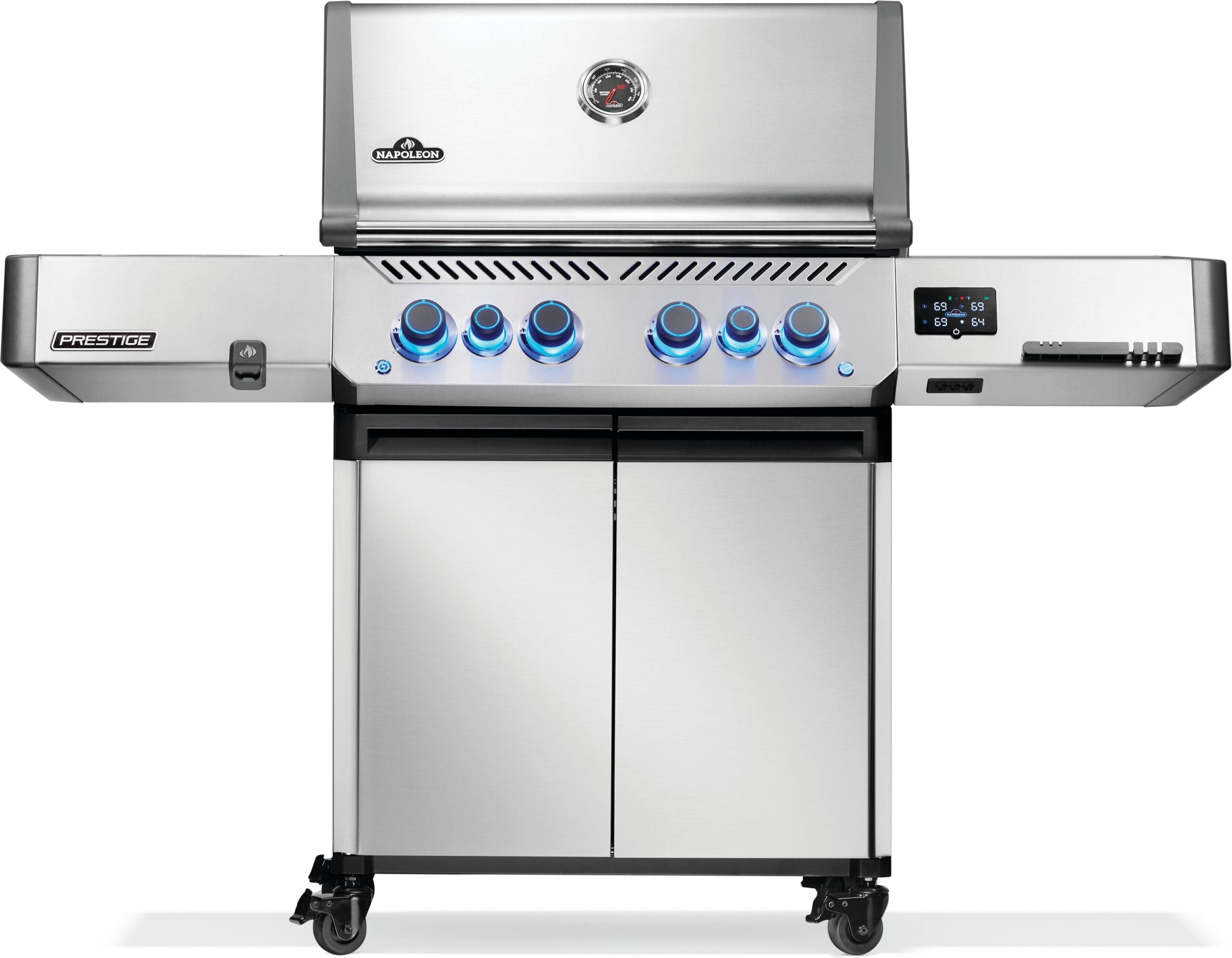 Napoleon Prestige 500 Connected 10-årsjubileum rotisserie på köpet