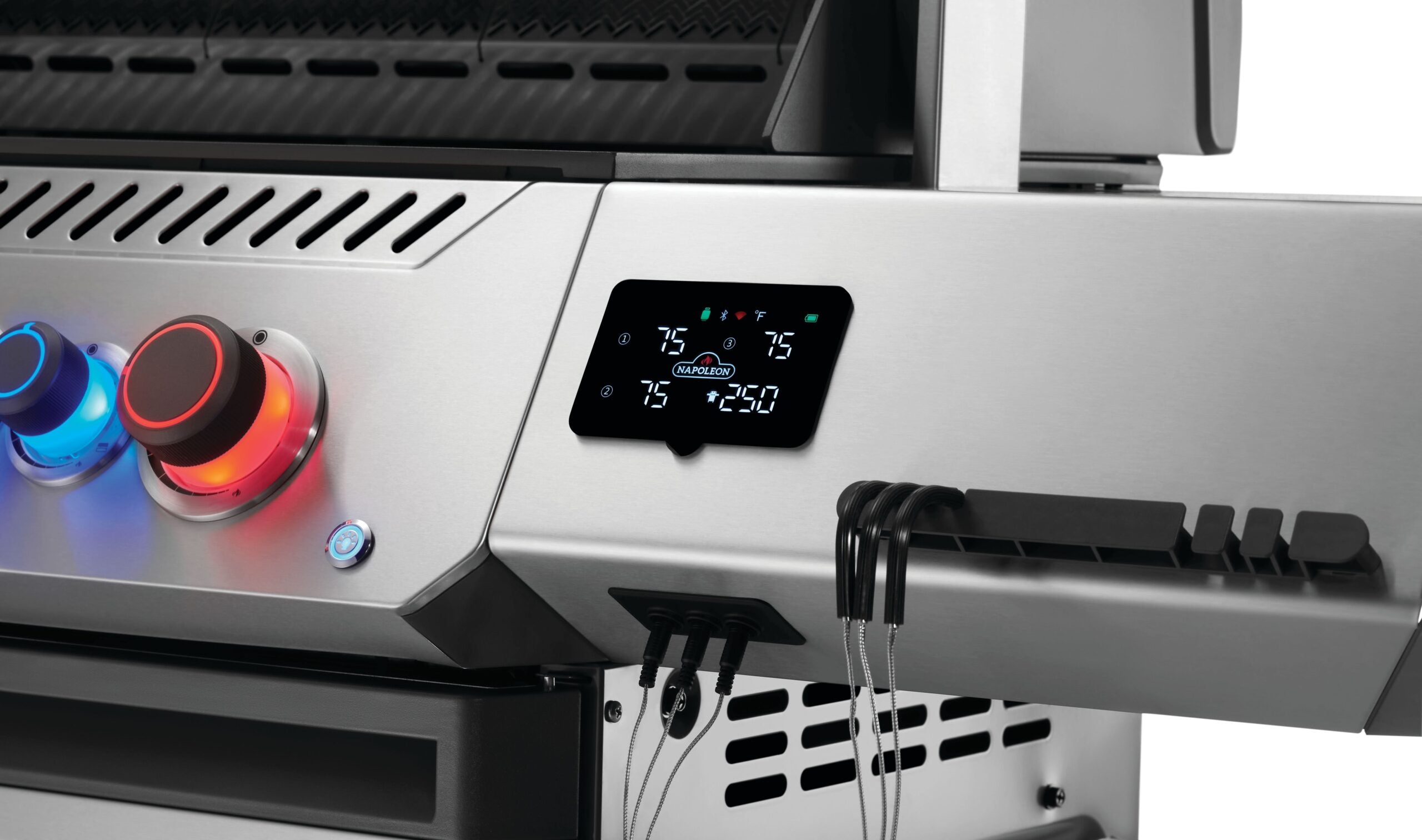 Napoleon Prestige 500 Connected 10-årsjubileum rotisserie på köpet