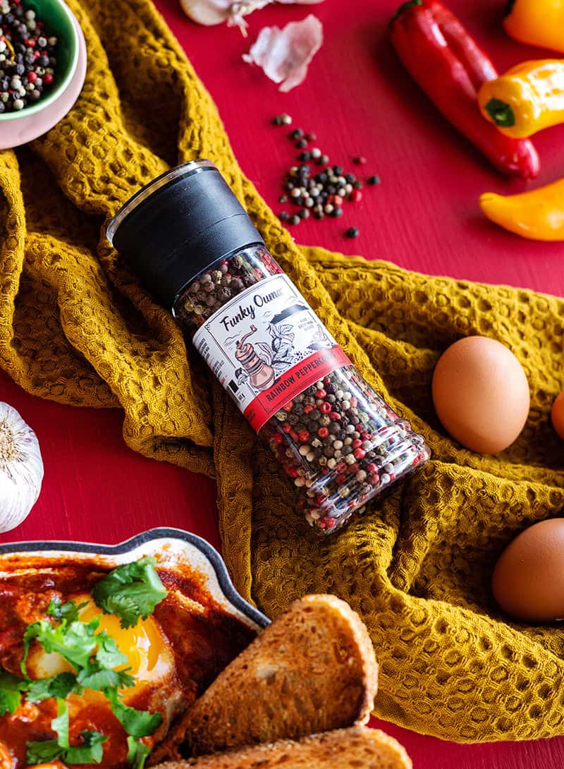 Funky Ouma Rainbow Peppercorns Grinder