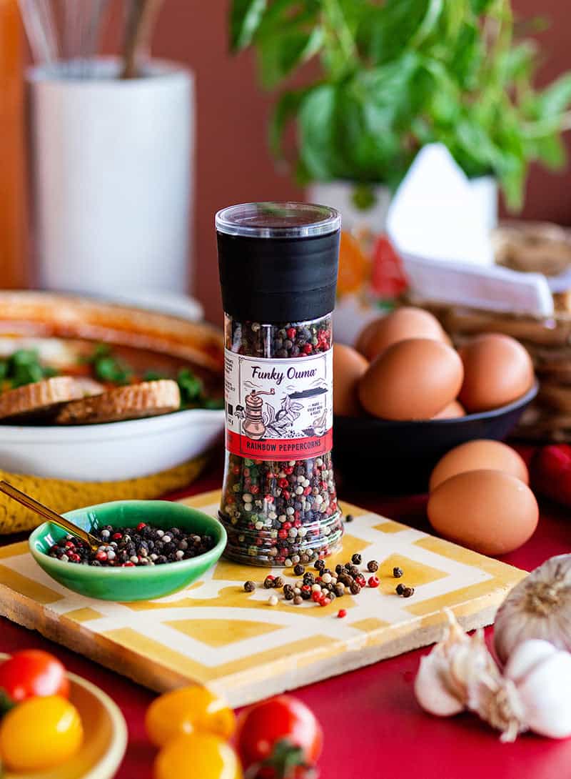Funky Ouma Rainbow Peppercorns Grinder