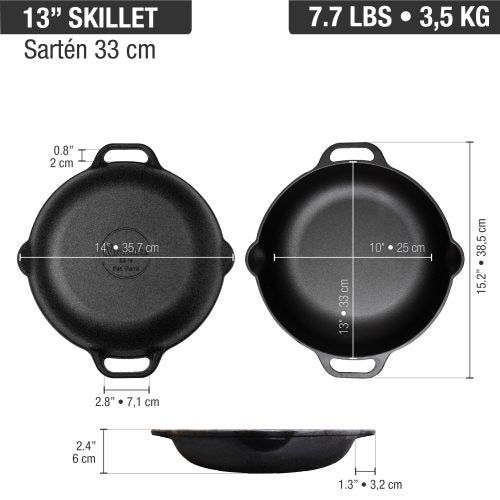 Gjutjärnspanna Victoria 33 CM